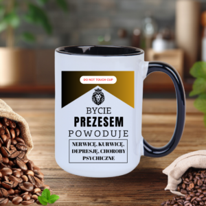 KUBEK MEGA ELEGANT 440ml DLA PREZESA ZAWÓD / STANOWISKO