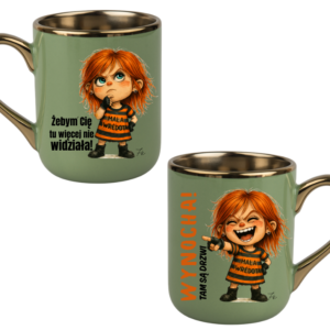 KUBEK COFFE / ELEGANT 330ml DUO Kolekcja – „Mała Wredota”