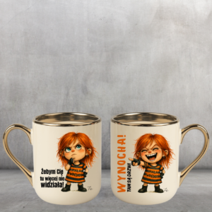 KUBEK COFFE / ELEGANT 330ml DUO Kolekcja – „Mała Wredota”