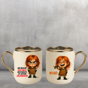 KUBEK COFFE / ELEGANT 330ml DUO Kolekcja – „Mała Wredota”