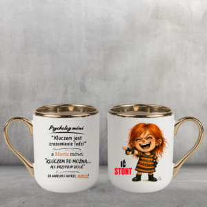 KUBEK COFFE / ELEGANT 330ml DUO Kolekcja – „Mała Wredota”