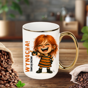 KUBEK MEGA ELEGANT 440ml Kolekcja – „Mała Wredota”