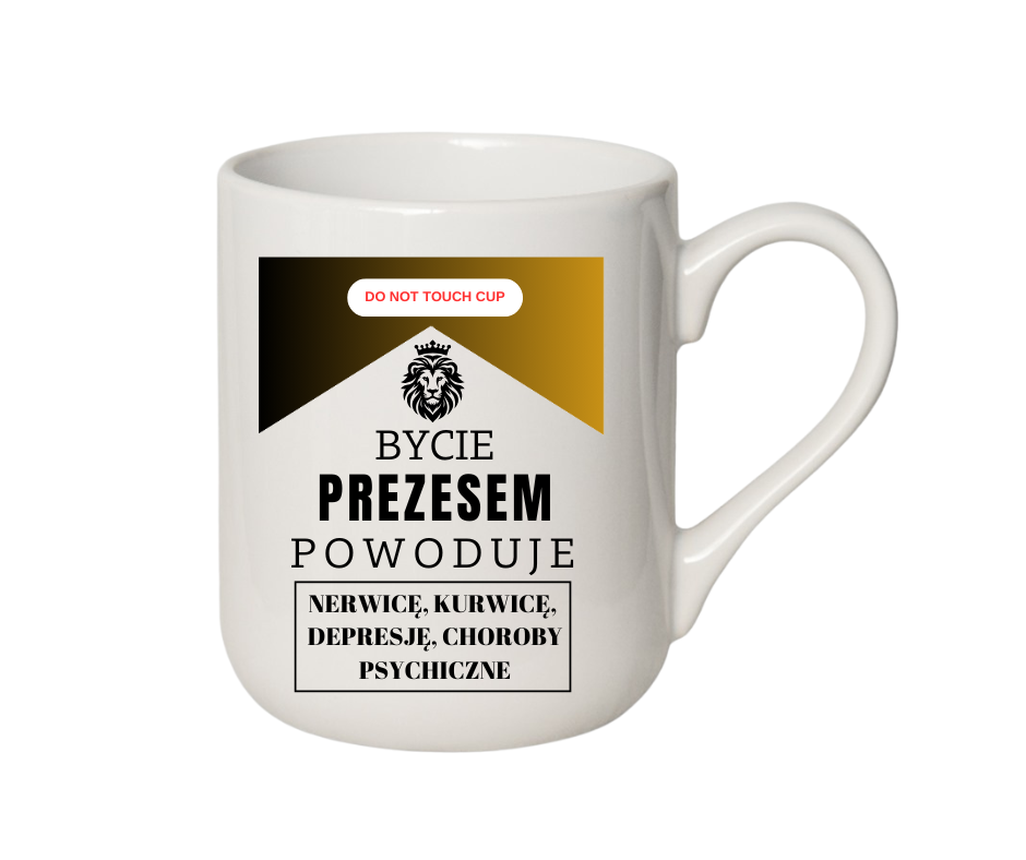 KUBEK COFFE / ELEGANT 330ml DLA PREZESA ZAWÓD / STANOWISKO - obrazek 3