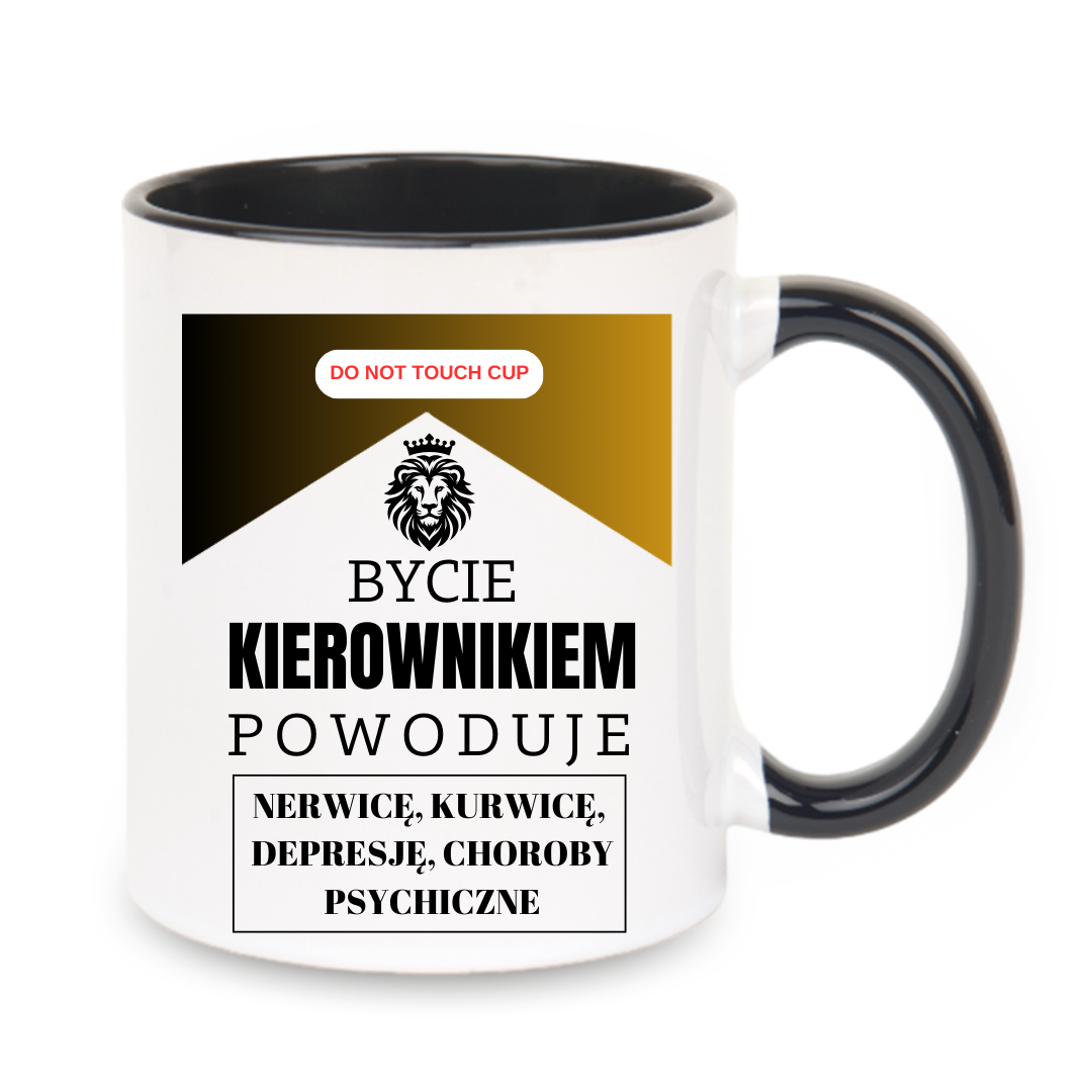 KUBEK Klasyczny 330ml dla KIEROWNIKA Zawód / Stanowisko - obrazek 2
