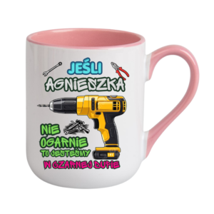 KUBEK COFFE / ELEGANT 330ml Zabawny dla Zbyszka (+dowolne imię)