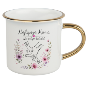KUBEK CAMPER ELEGANT 275ml NA DZIEŃ MATKI 2dzieci