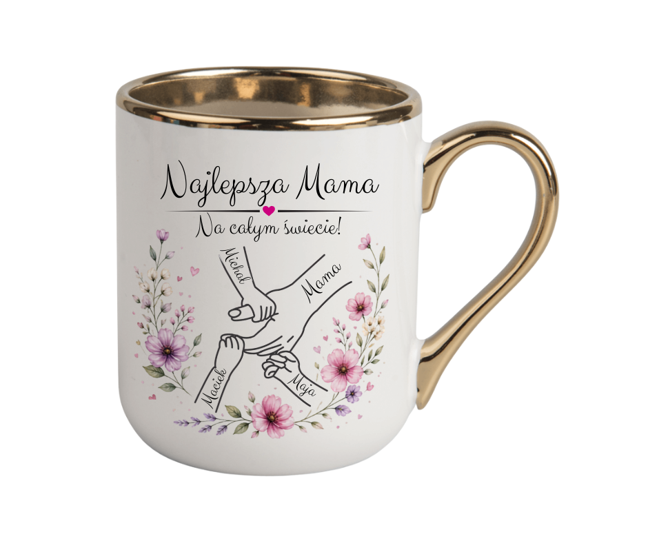 KUBEK COFFE / ELEGANT 330ml NA DZIEŃ MATKI 3dzieci - obrazek 6