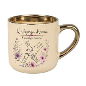 KUBEK MEGA ELEGANT 400ml NA DZIEŃ MATKI 3dzieci