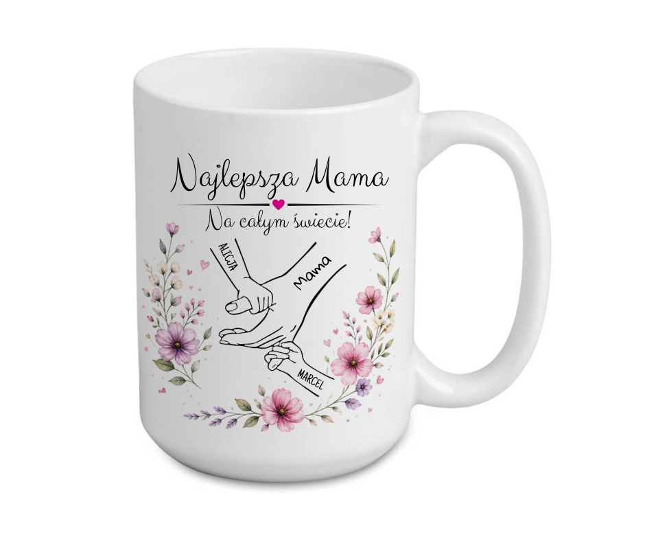 KUBEK MEGA ELEGANT 440ml na DZIEŃ MATKI - obrazek 3