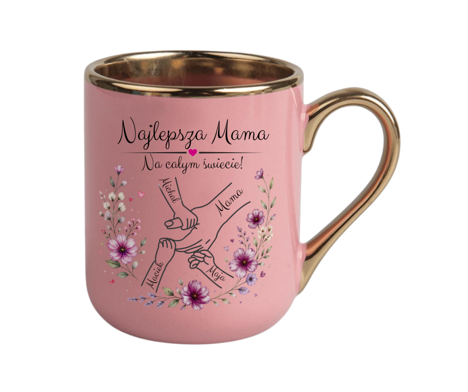 KUBEK COFFE / ELEGANT 330ml NA DZIEŃ MATKI 3dzieci - obrazek 8