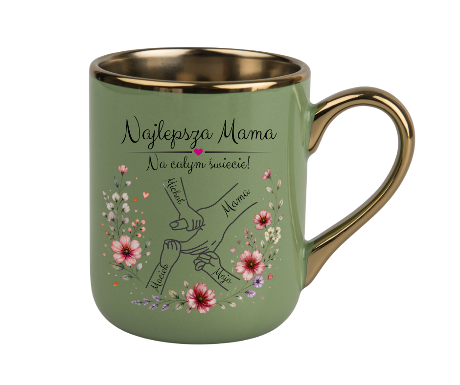 KUBEK COFFE / ELEGANT 330ml NA DZIEŃ MATKI 3dzieci - obrazek 7