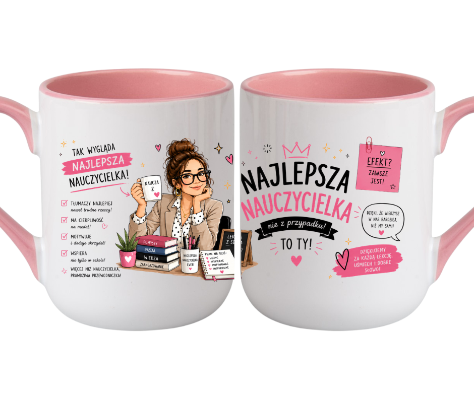KUBEK COFFE / ELEGANT 330ml KUBEK DLA NAUCZYCIELKI
