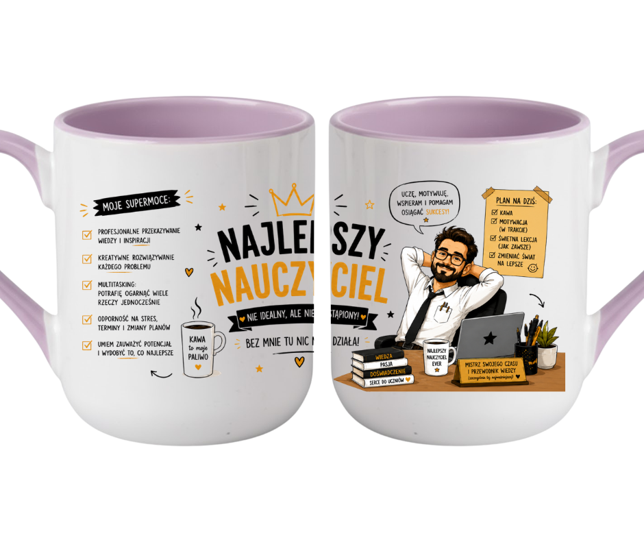 KUBEK COFFE / ELEGANT 330ml KUBEK DLA NAUCZYCIELA - obrazek 5