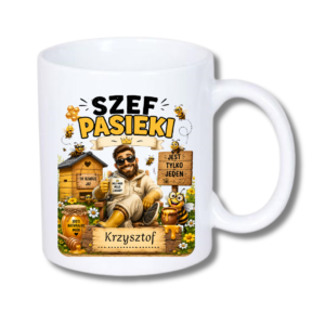 KUBEK Klasyczny 330ml DLA PSZCZELARZA