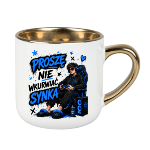 KUBEK MEGA ELEGANT 400ml NIE WKU#WIAJ SYNKA ZABAWNY PREZENT PERSONALIZACJA