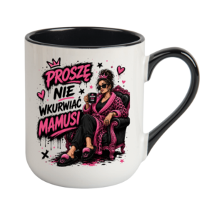 KUBEK COFFE / ELEGANT 330ml NIE WKU#WIAJ MAMUSI ZABAWNY PREZENT PERSONALIZACJA