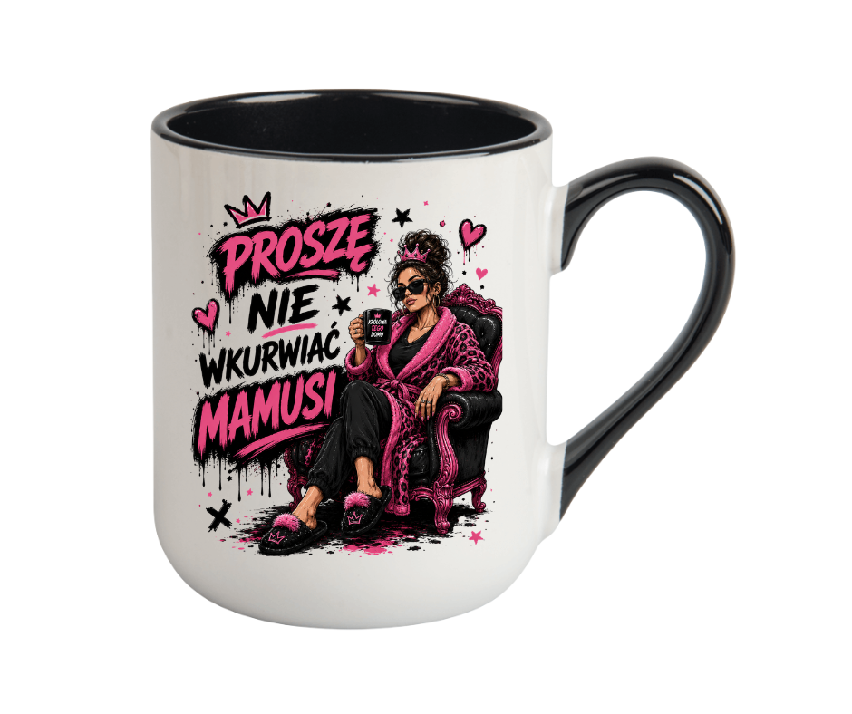 KUBEK COFFE / ELEGANT 330ml NIE WKU#WIAJ MAMUSI ZABAWNY PREZENT PERSONALIZACJA