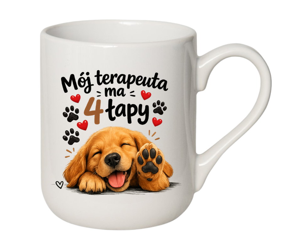 KUBEK COFFE / ELEGANT 330ml DLA MIŁOŚNIKÓW 4ŁAP - obrazek 2