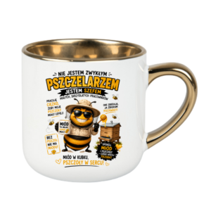 KUBEK MEGA ELEGANT 400ml DLA PSZCZELARZA