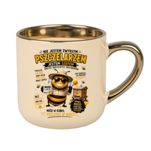 KUBEK MEGA ELEGANT 400ml DLA PSZCZELARZA