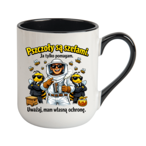 KUBEK COFFE / ELEGANT 330ml DLA PSZCZELARZA